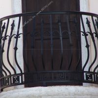 Custom Faux Balcony Railing (#R-132)