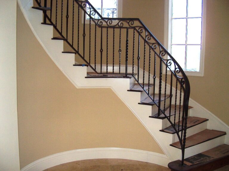Wrought Iron Stair Rail (SR-60)