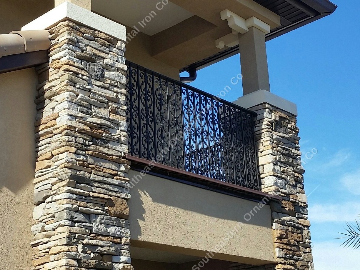 Aluminum Balcony Railing (R-153)