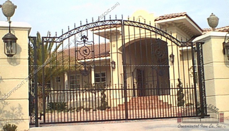 Custom Aluminum Drive Gate(#VG-01)
