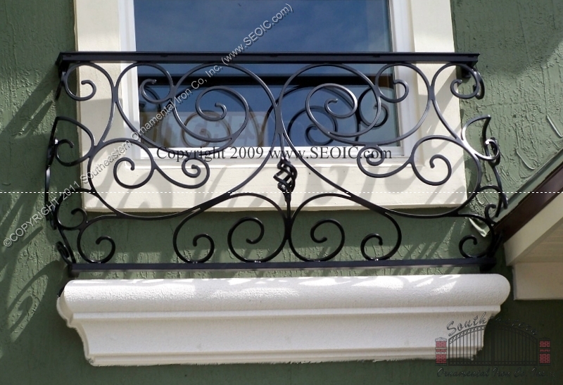 Custom False Balcony Railing (#R-10)
