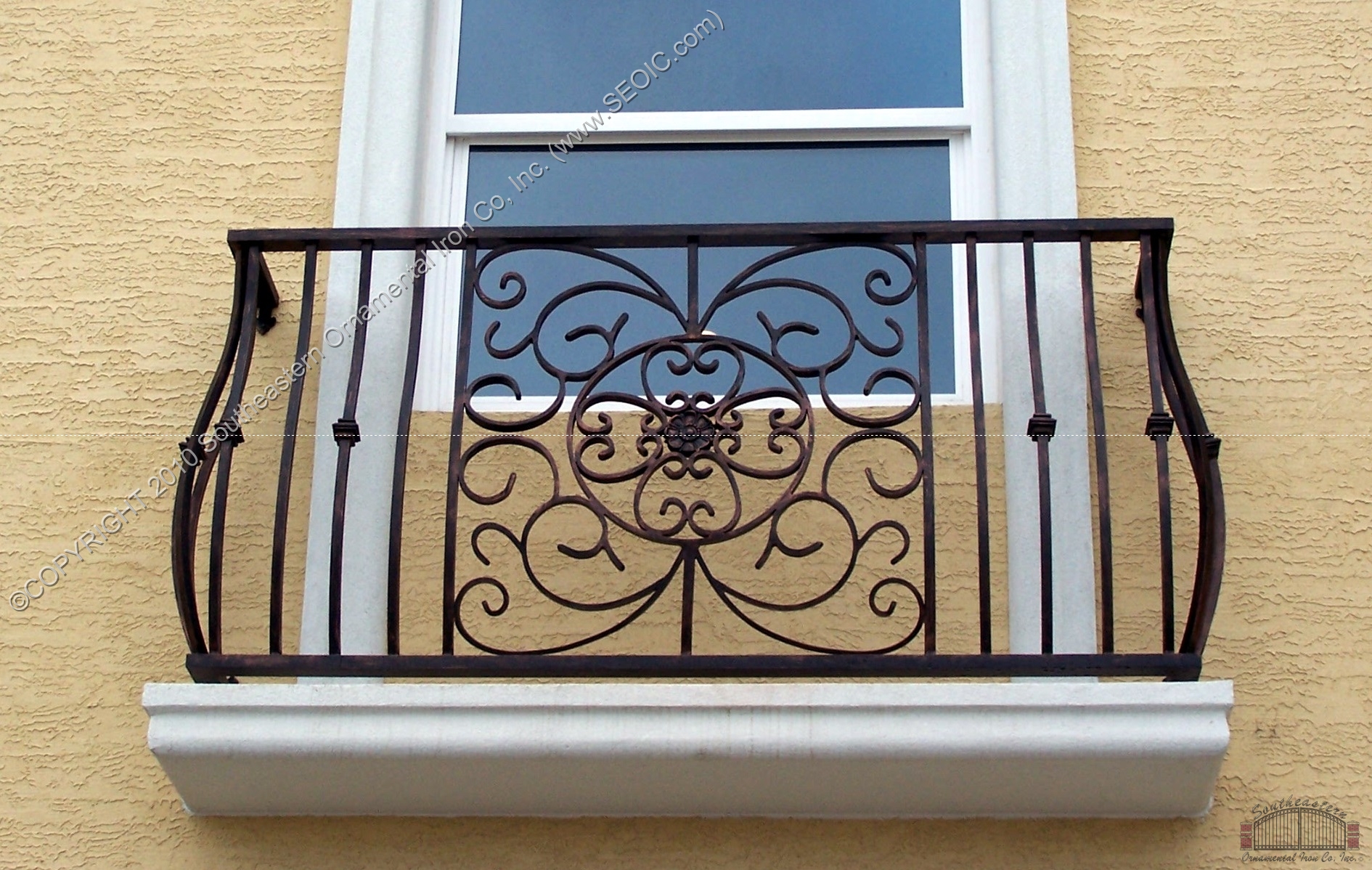 Custom False Balcony Railing (#R-127)