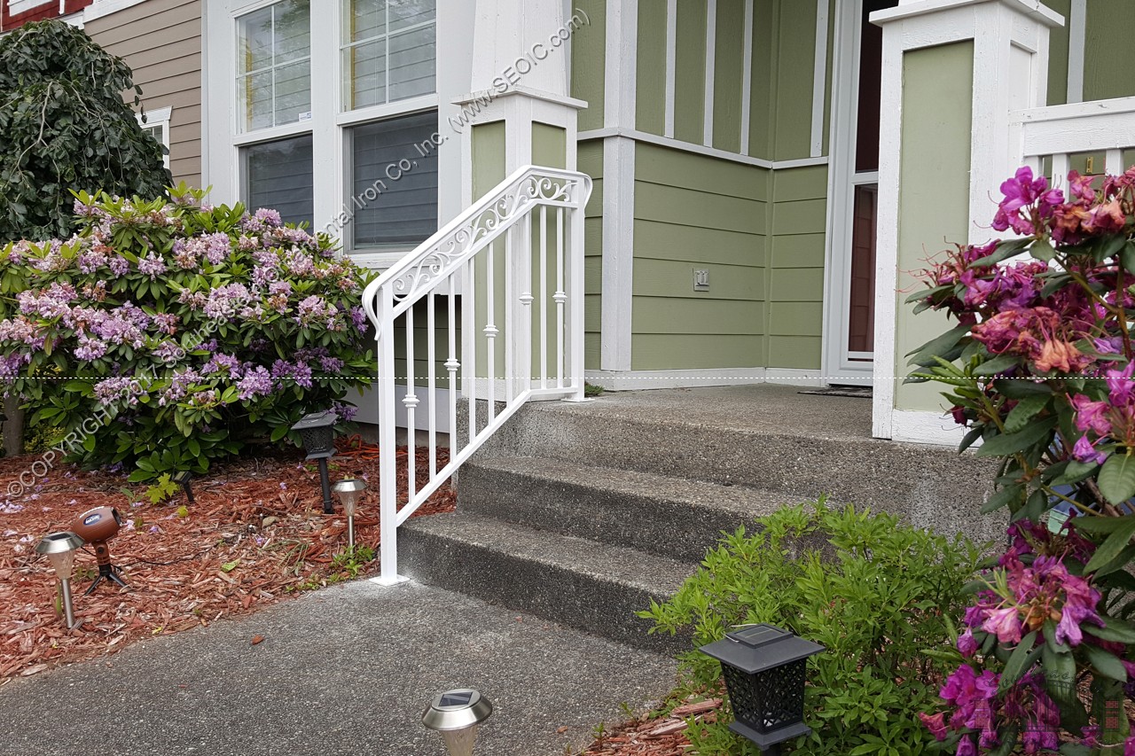 Custom Ornamental Porch Railing (SEO-PR-04C)