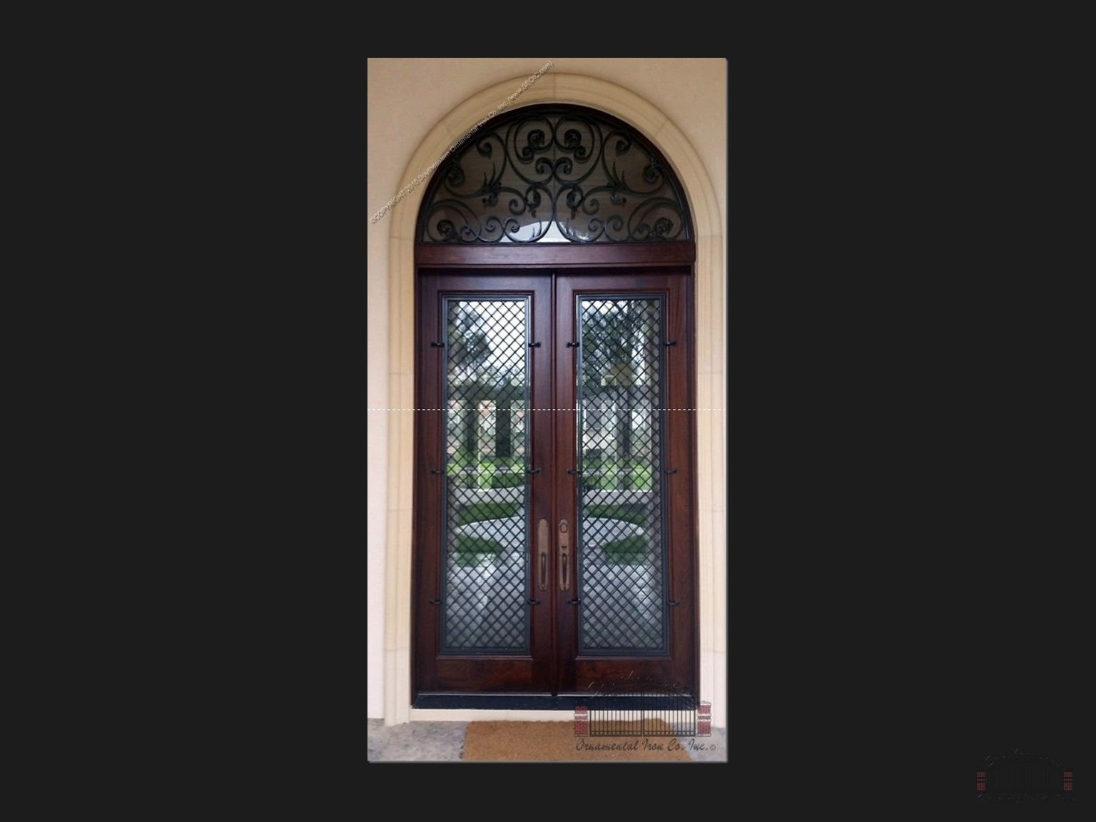 Door Grilles and Decorative Transom (DG-43)