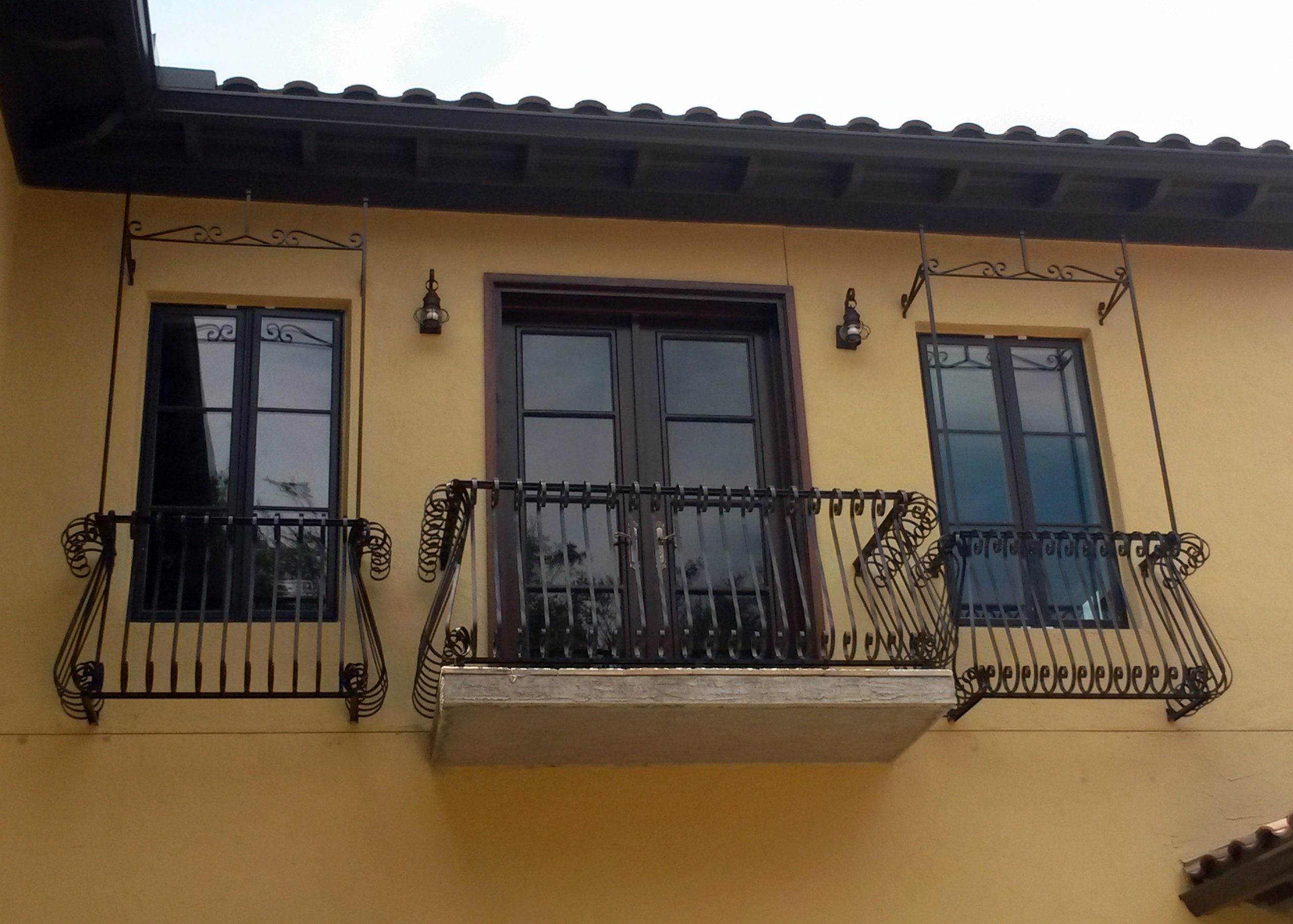 Faux-Balcony-Railings (#R-147) S-SCROLL