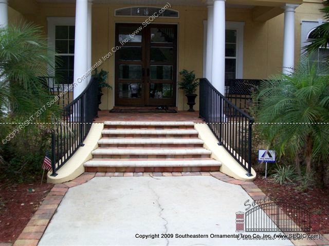 Radius Porch and Step Railing (PR-20)