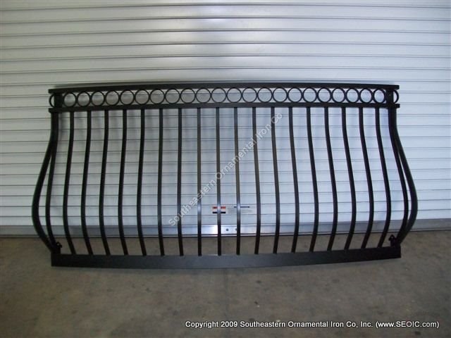 Belly Rail with Continuous Rings (#R-116)