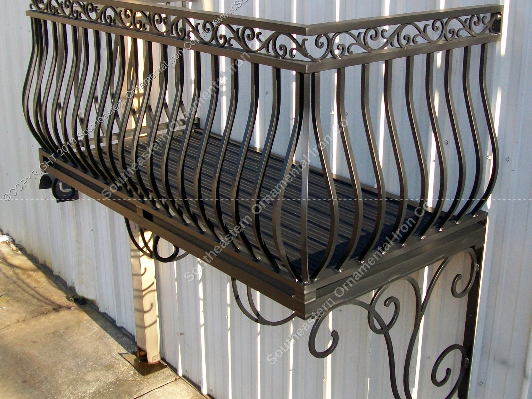 Custom Aluminum True Balcony(#R-134)