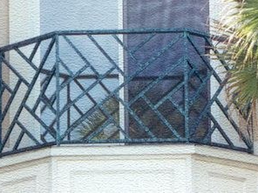 Aluminum Chippendale Deck Rail (#R-92)