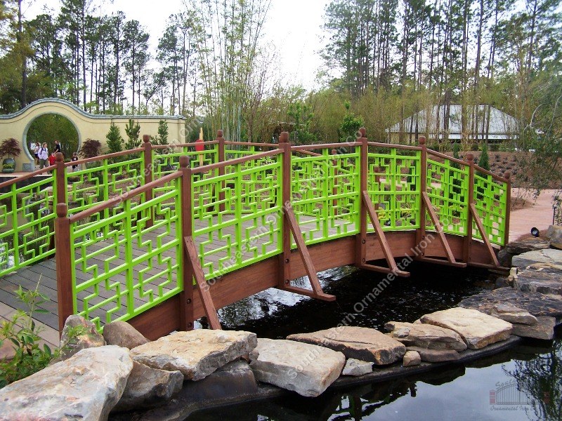Cusom Designed Bridge Railing at Jax Zoo (#R-96)