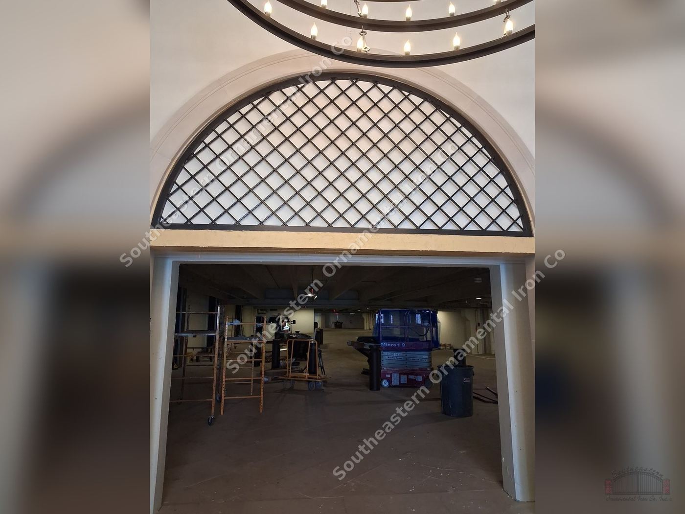 Arched Diamond Transom Grille (WNG-2)