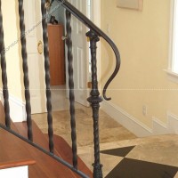 Wrought Iron Porch Railing (PR-16)