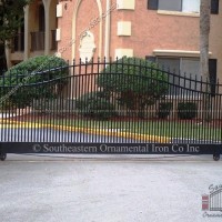 Custom Aluminum Driveway Gate (#VG-08)