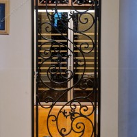 Custom Iron Wine Door (WD-11)